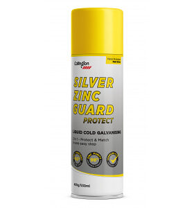 silver zinc guard protect aerosol 400g